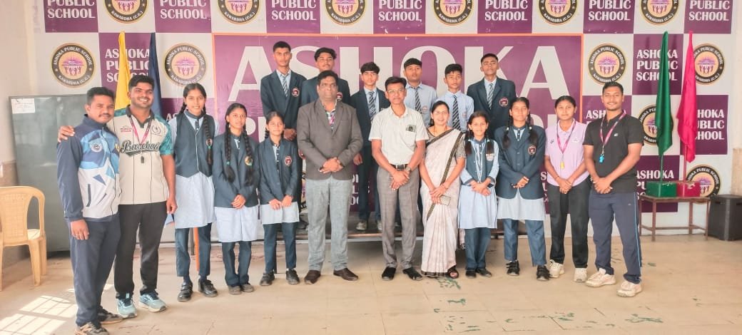 अशोका पब्लिक स्कूल के 11 छात्रों का राष्ट्रीय स्तरीय बेसबॉल-सॉफ्टबॉल, कराटे एवं वालीबॉल प्रतियोगिता में हुआ चयन