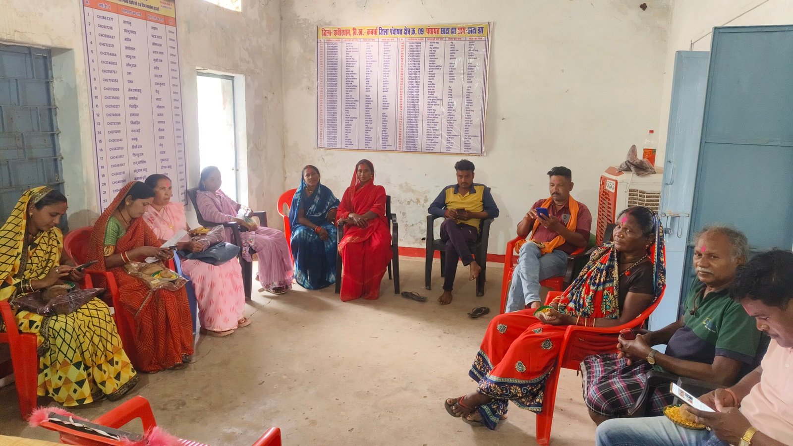 ग्राम पंचायत छाटा झा में मितानिन दिवस धूमधाम से मनाया गया