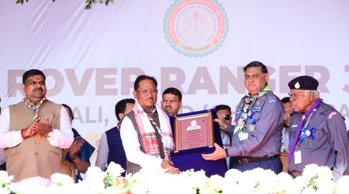 बालोद के ग्राम दुधली में प्रथम राष्ट्रीय रोवर-रेंजर जंबूरी का भव्य एवं ऐतिहासिक समापन