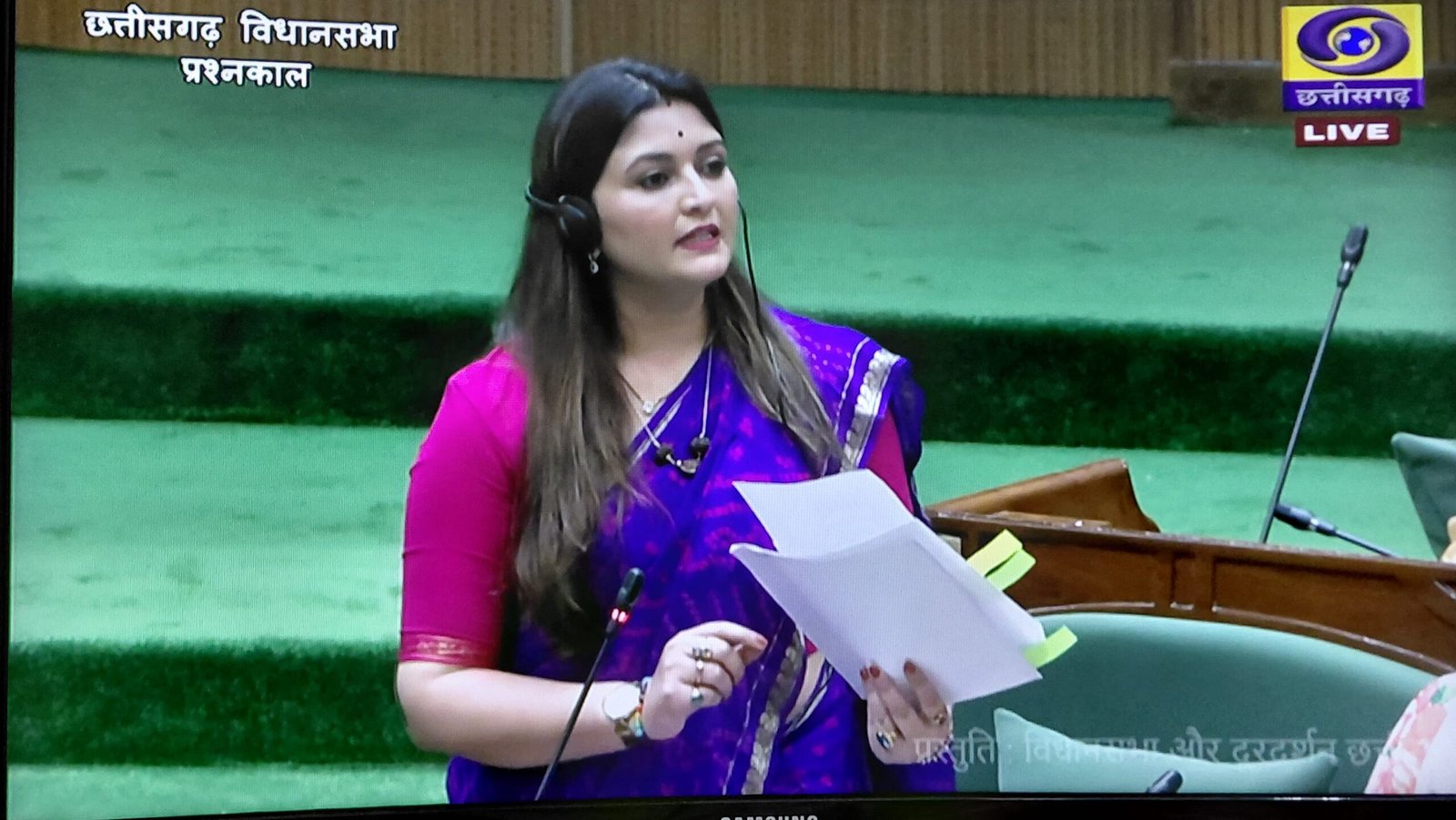 भावना बोहरा ने पंडरिया विधानसभा में सड़क नवीनीकरण, आवास और स्वास्थ्य सुविधाओं का उठाया प्रश्न