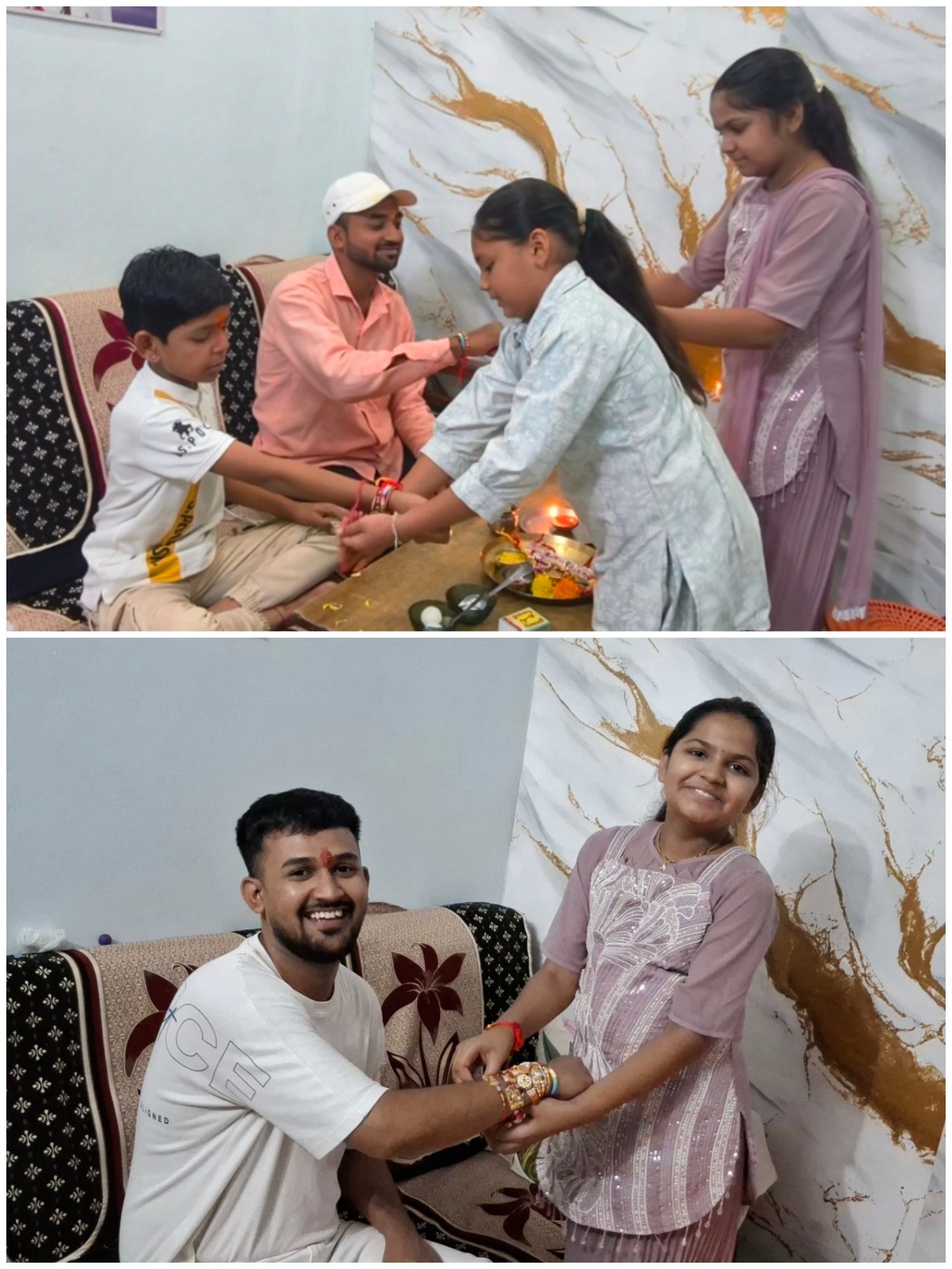 राखी के धागे में सिमटा भाई-बहन का पूरा संसार, मायके की दहलीज से बाजार तक छाया रक्षाबंधन का उल्लास